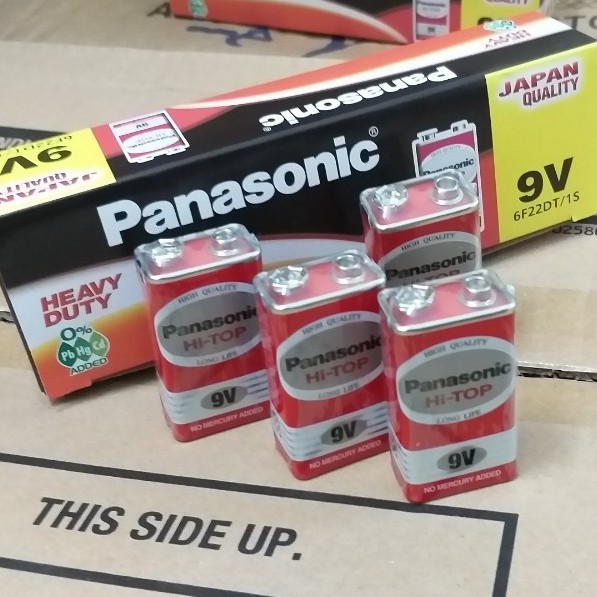 [CHÍNH HÃNG] VỈ 1 VIÊN PIN 9V/  PANASONIC,  Panasonic Hi-Top 6F22DT/1S