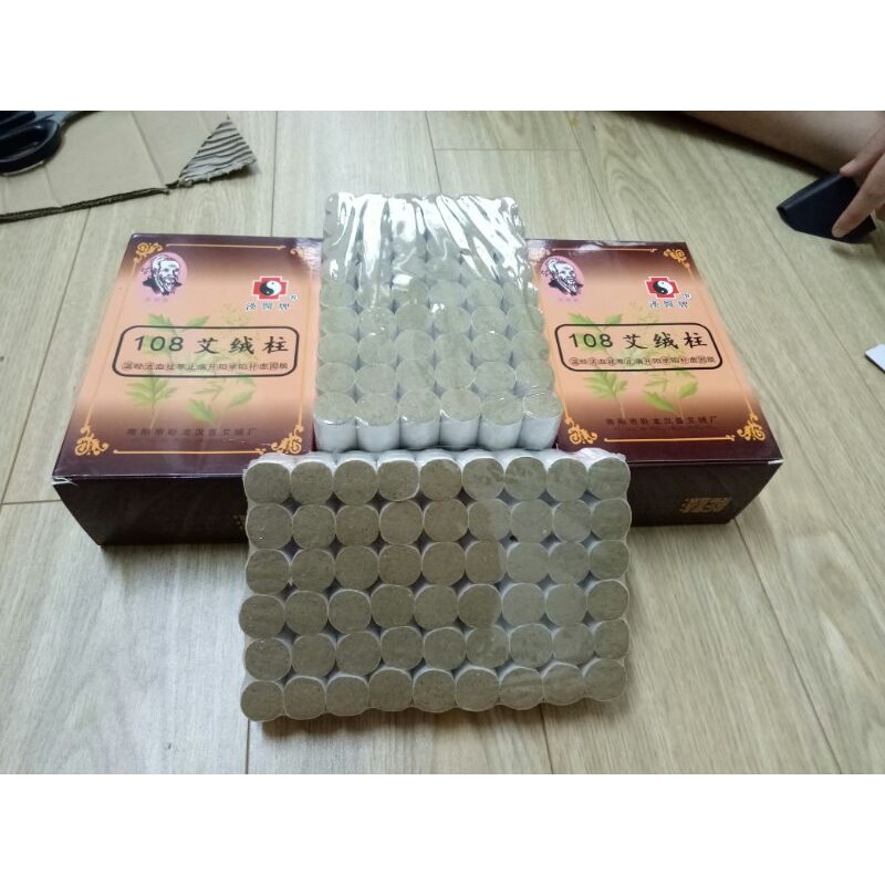 Hộp điếu ngải 108 đoạn hàng loại 1( siêu thơm hương ngải)