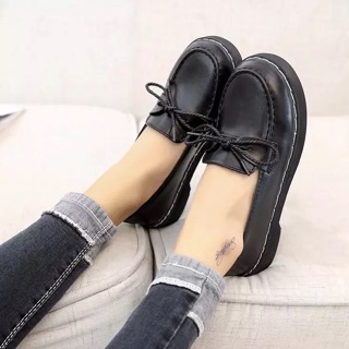 Giày bệt nơ ulzzang