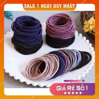 [Freeshp- xả kho 1K] Thun buộc tóc hàn quốc 1k 3 chiếc
