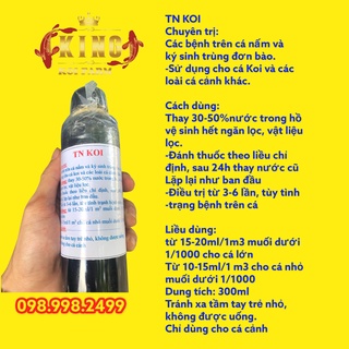 TN Koi - nấm và ký sinh trùng