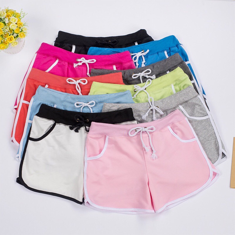[Mã FAMAYWA giảm 10K đơn 50K] Quần đùi thun phối túi chạy viền | BigBuy360 - bigbuy360.vn