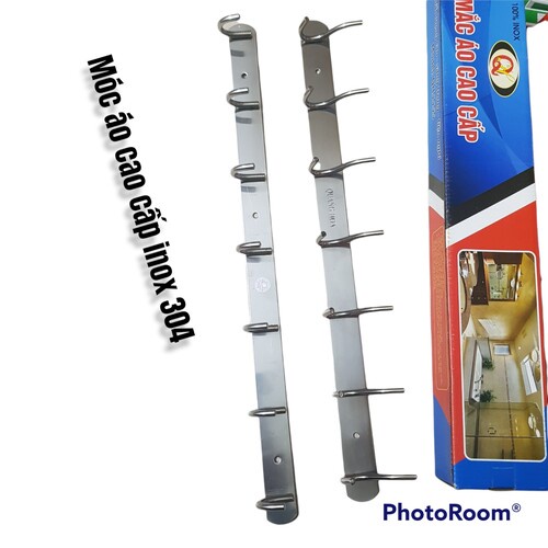 Móc Treo Quần Áo Inox 304, Móc Treo Quần Áo Nhà Tắm, Gắn Tường Inox 304