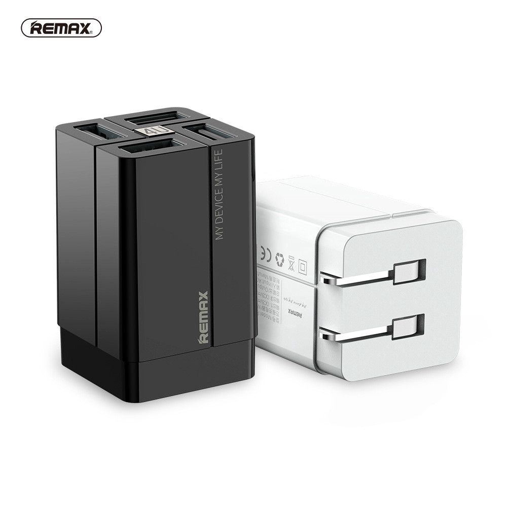 Củ sạc Remax RP-U43 4 cổng USB 3.4A chất lượng cao