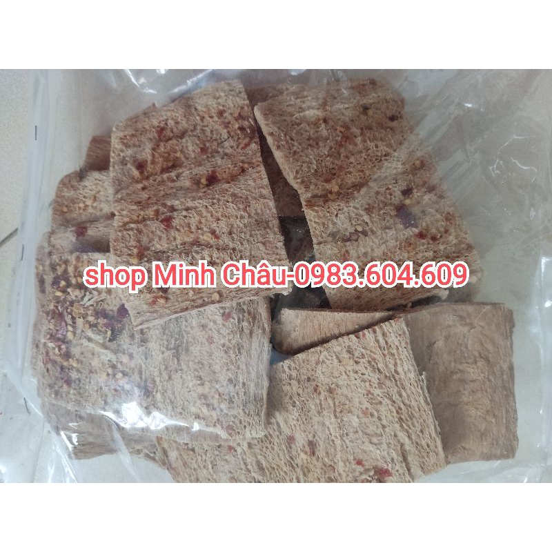 Khô cá đuối ớt ăn chay/ ăn tương - 500gram