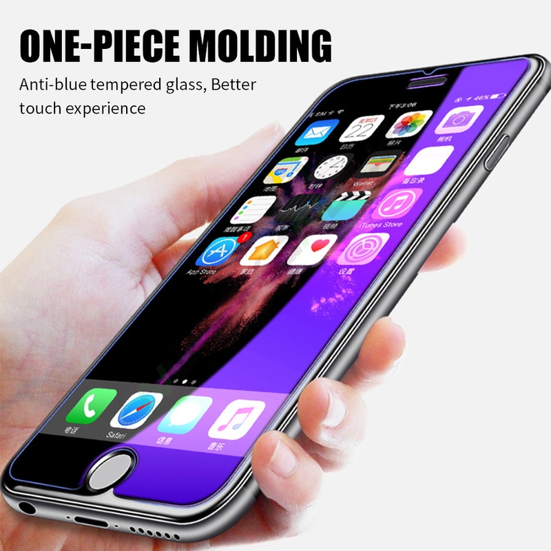 [Buy 1 Get 1 Free] for iPhone 11 Pro X XS Max XR Anti-blue Real Tempered Glass Screen Protector