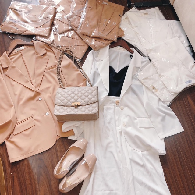 Sỉ áo vest túi nắp 4 màu cho nữ hàng đẹp | BigBuy360 - bigbuy360.vn