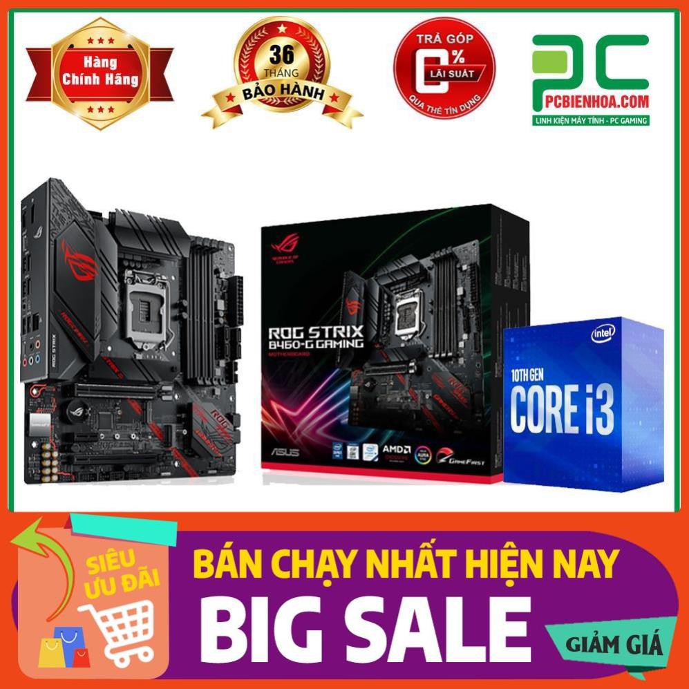 Combo siêu phẩm Intel I3 10100 New Box + H410M HDV TẶNG BÀN DI CHUỘT GAMING