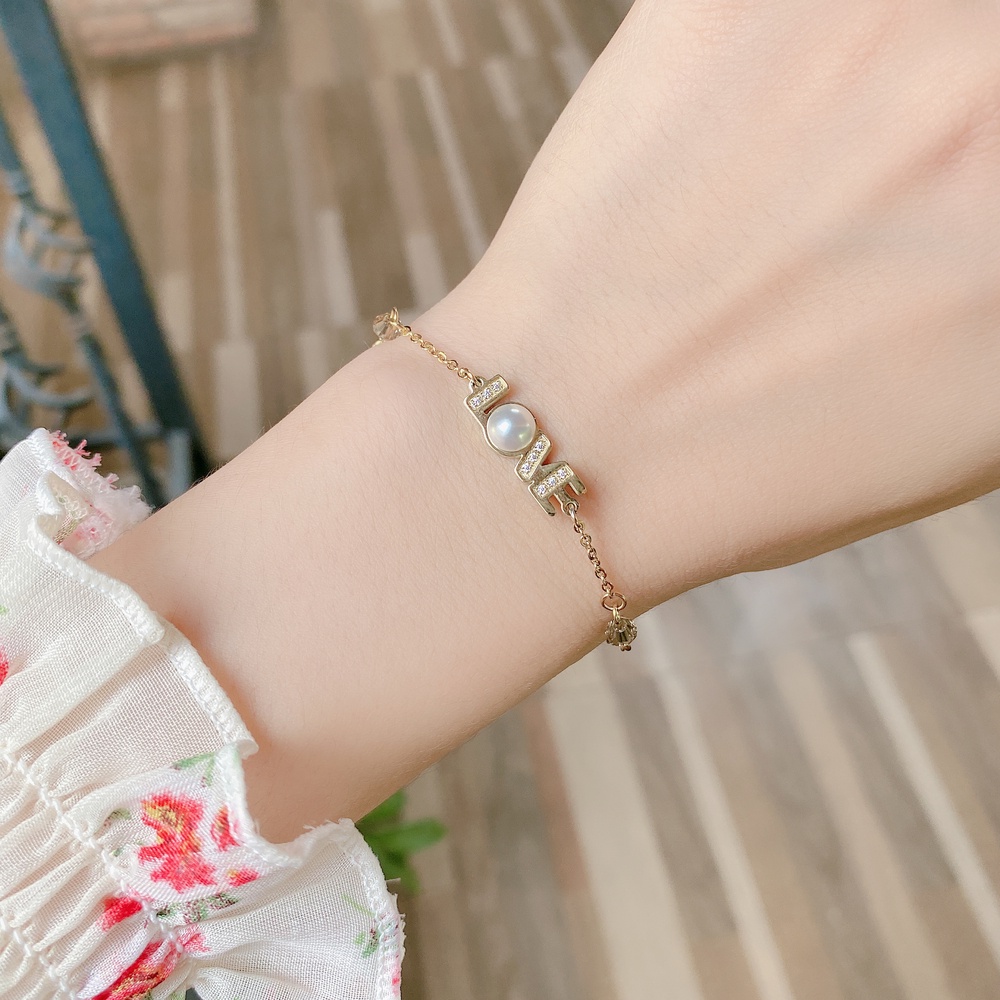 Lắc tay ESME vòng tay chữ LOVE ES098