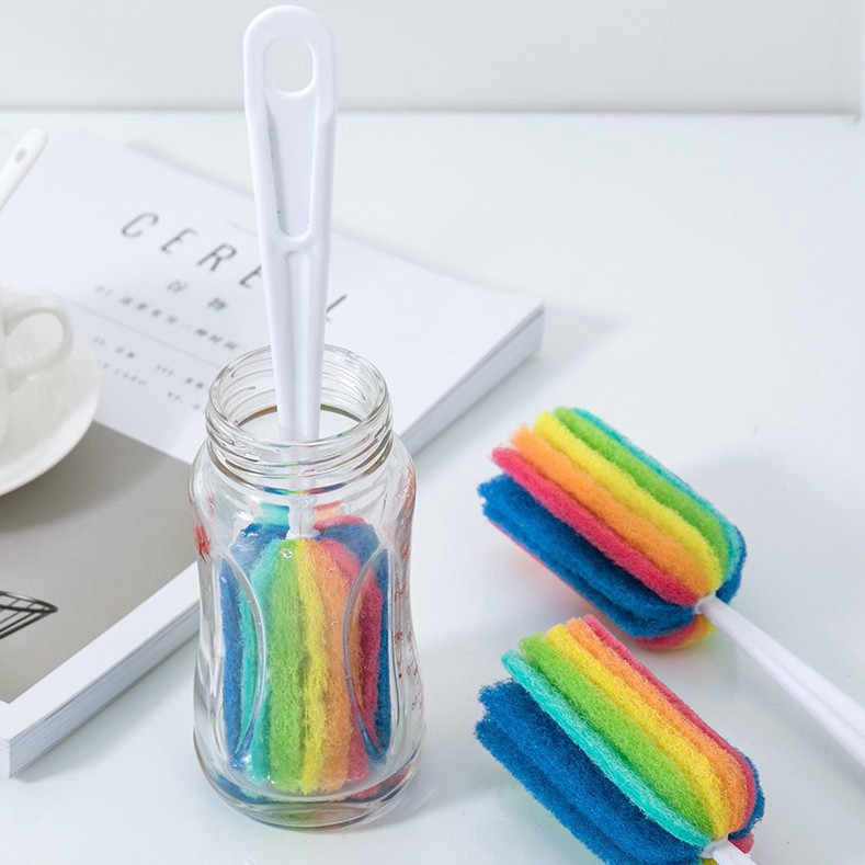 Miếng cọ vệ sinh cốc chén có 7 màu