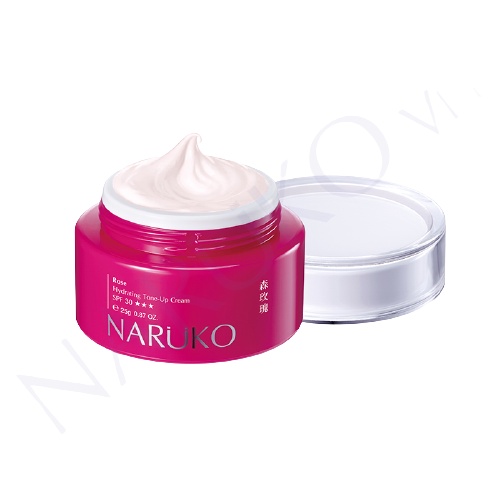 [CẤP ẨM-CHỐNG NẮNG] Kem chống nắng dưỡng ẩm Naruko chính hãng lên tone SPF 30 KL 25gram – Rose Hydrating Tone 25gr