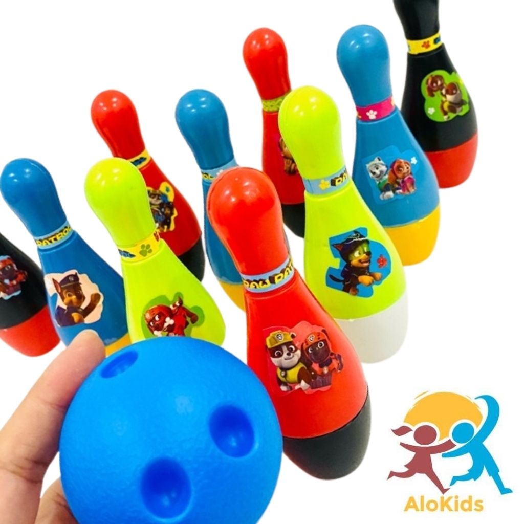 Đồ Chơi Hộp Bowling Nhựa Cho Bé Ham Vận Động Shop Alokidstb