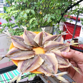 Cá chỉ vàng khô 500gram nhà làm