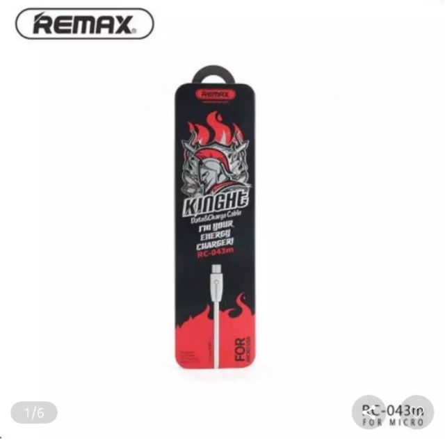 Cáp sạc remax hộp sắt cho micro