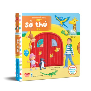 Sách Chuyển Động - Busy Zoo - Sở Thú