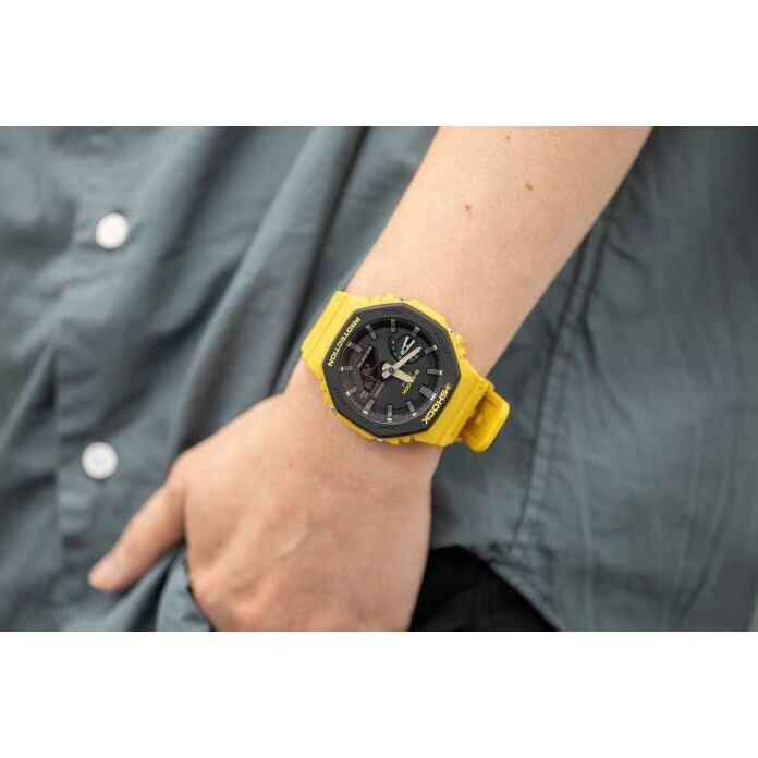 [SERI GA2100] Đồng hồ thể thao nam nữ GA2100 màu vàng cao cấp chống sốc tốt [ CLIP và ẢNH THẬT] | BigBuy360 - bigbuy360.vn