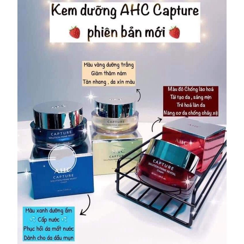 Kem dưỡng AHC Capture Solution Max Cream 50ml