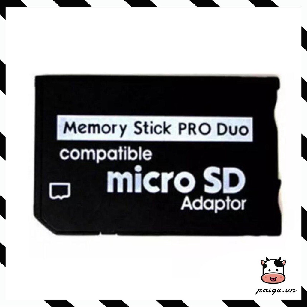 Đầu Chuyển Đổi Micro Sd Tf Sang Pro Duo Memory Stick Cho Psp