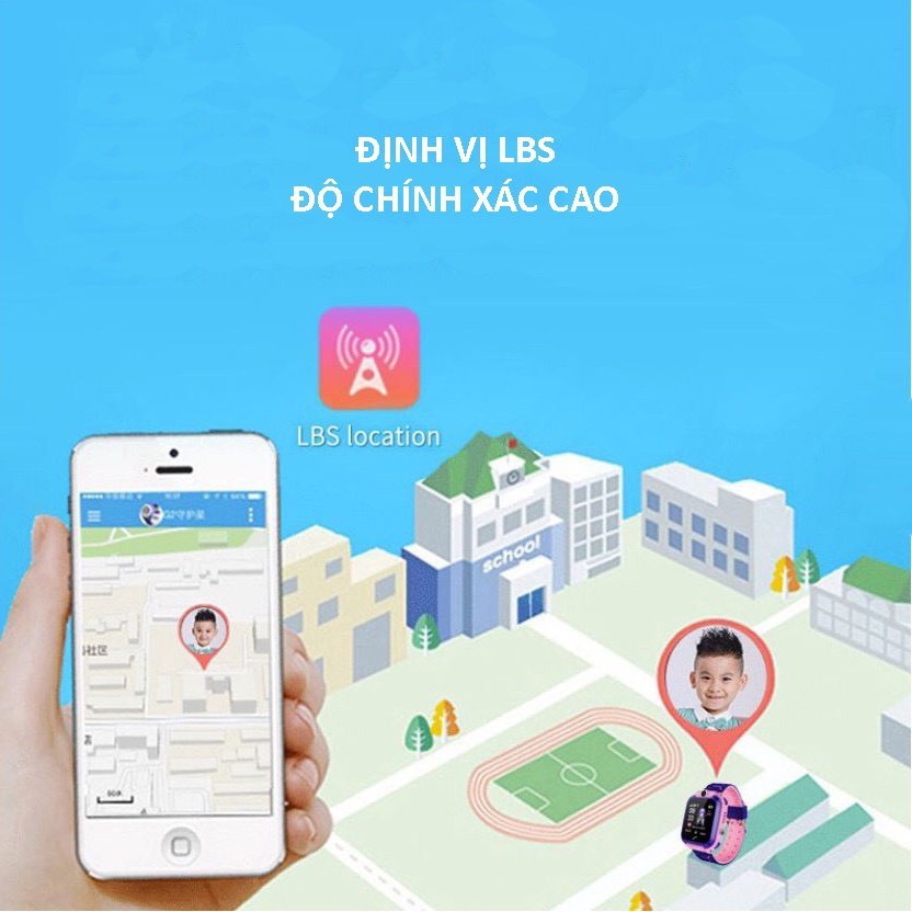 Đồng hồ định vị thông minh cho bé Q10,đồng hồ định vị trẻ em chống nước cao cấp,hàng chính hãng bảo hành 1 năm tại Zero