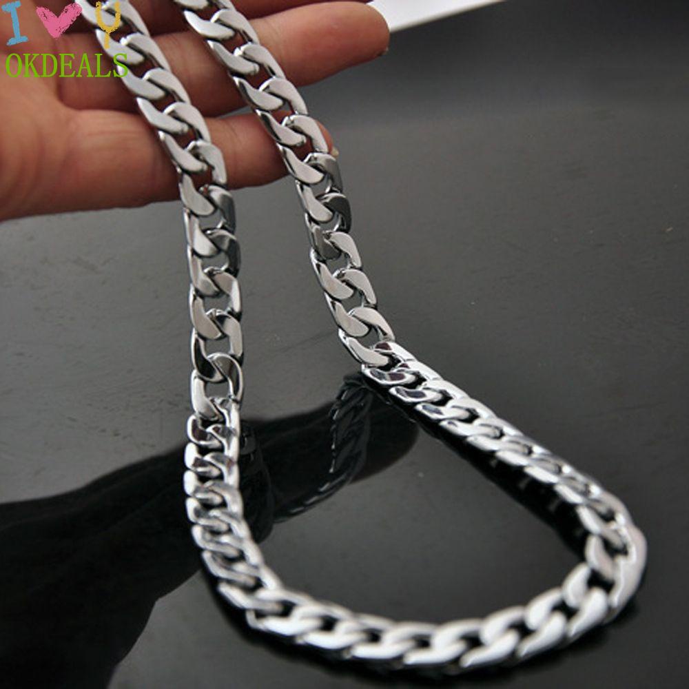 Vòng cổ Bằng Thép Titan Phong Cách Hip Hop Thời Trang Cho Nam Và Nữ