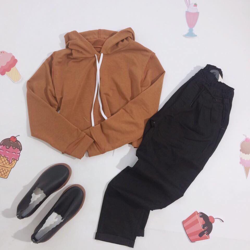 Sỉ & lẻ Quần baggy lưng thun đen/trắng | BigBuy360 - bigbuy360.vn