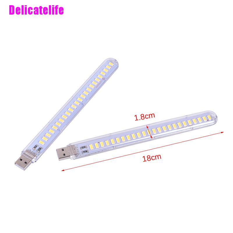 Đèn LED đọc sách để bàn điện áp 5V 12W USB 24 bóng