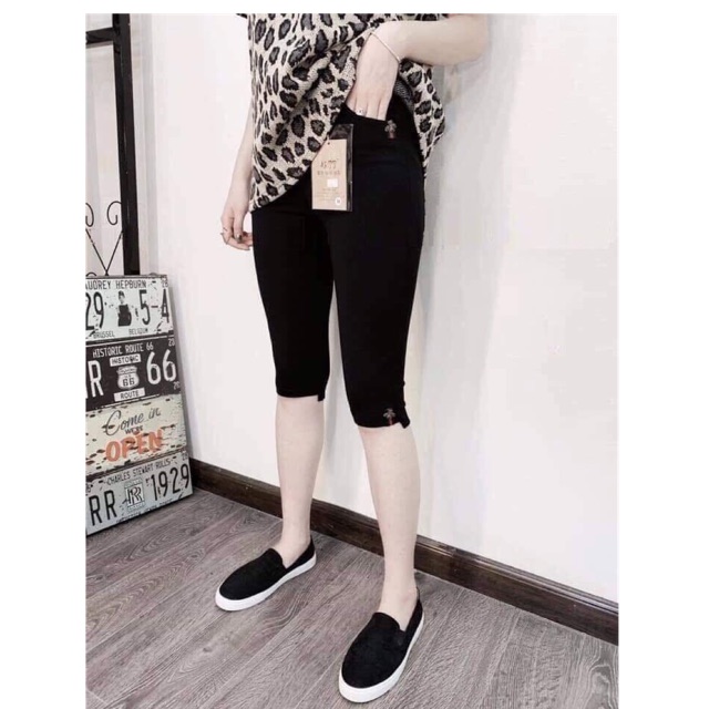 FREESHIP đơn 99k__Quần ngố ( quần lửng ) con ong chất mỳ Hàn siêu đẹp, hothit 2019