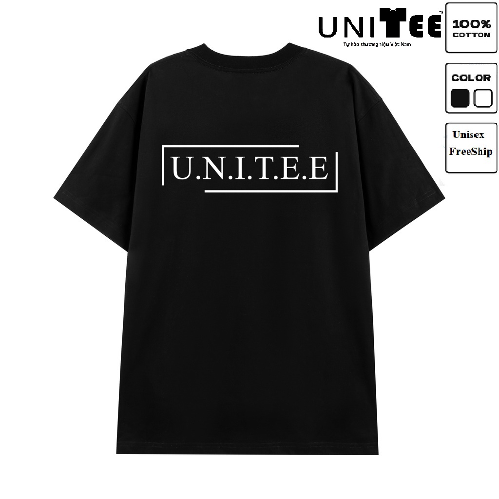 Áo thun tay lỡ Form rộng UT566 ❤️ UniTee ❤️ Áo phông Unisex nam nữ 45-60kg đen trắng in hình Mèo Thần tài FortuneCat | BigBuy360 - bigbuy360.vn