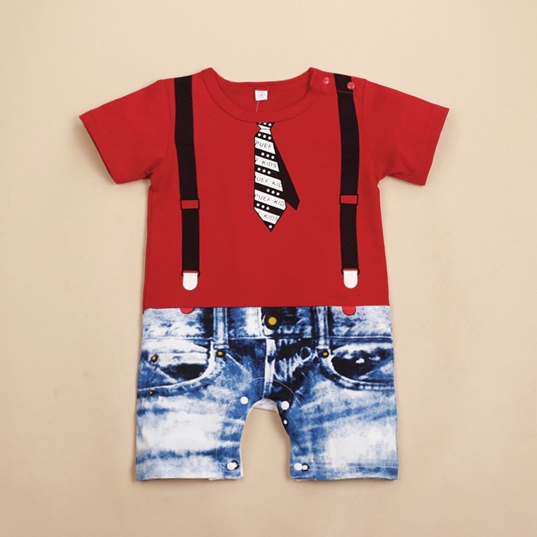 ღ♛ღNEW Baby Boys Kids Newborn Overalls Romper Shorts Jumpsuit Outfit Clothing Set 3-24 Months