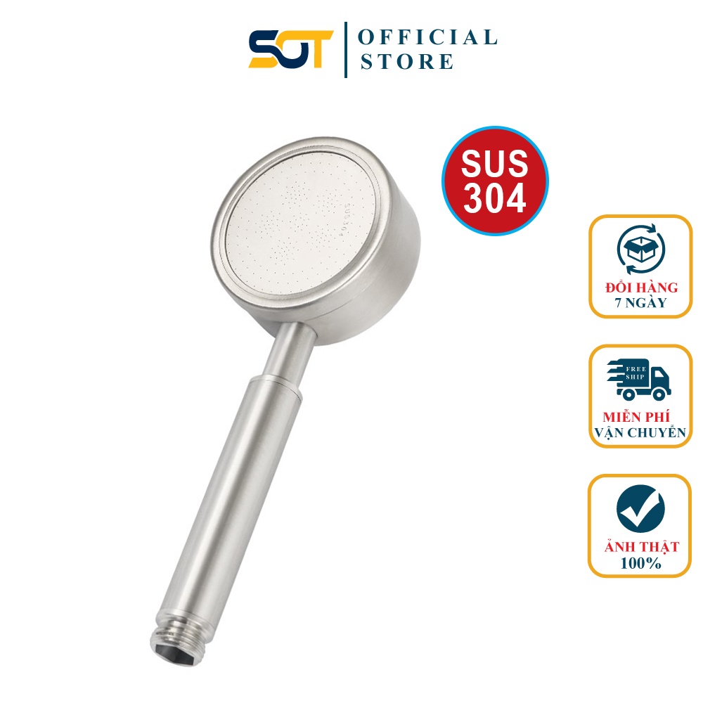 Vòi sen, đầu sen tắm TĂNG ÁP chất liệu NHÔM tia sương TS-01 - HÀNG CAO CẤP