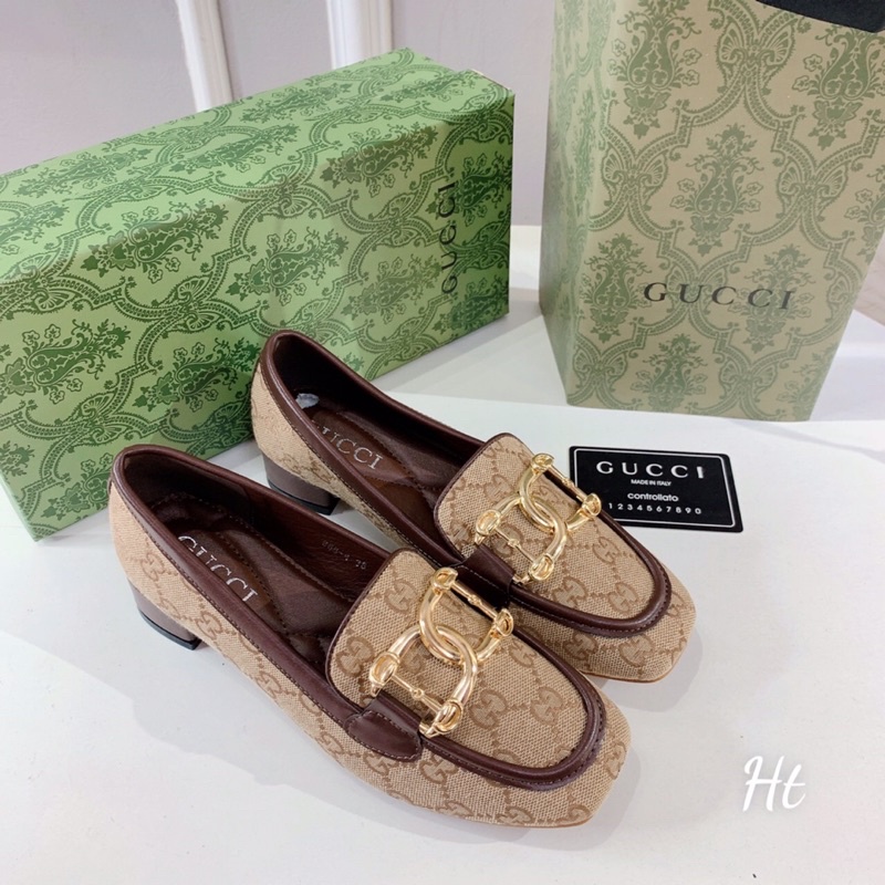 ❄️ HÀNG QUẢNG CHÂU FULL BOX❄️ Giày moka gót vuông 3cm