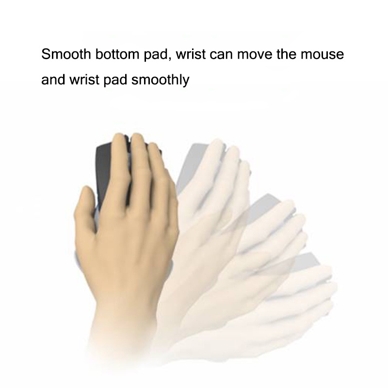 Đệm Silicone Kê Cổ Tay Khi Dùng Chuột Máy Tính Ngăn Ngừa Chấn Thương