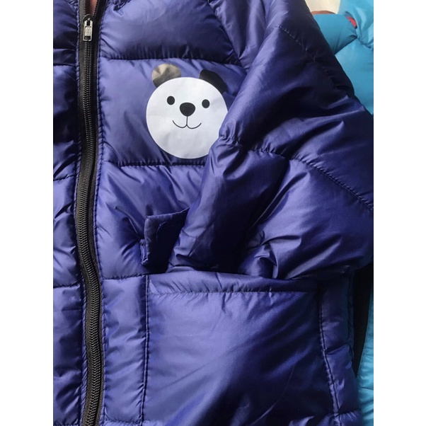 Áo phao cho bé trai bé gái dày ấm áp chắn gió mùa đông