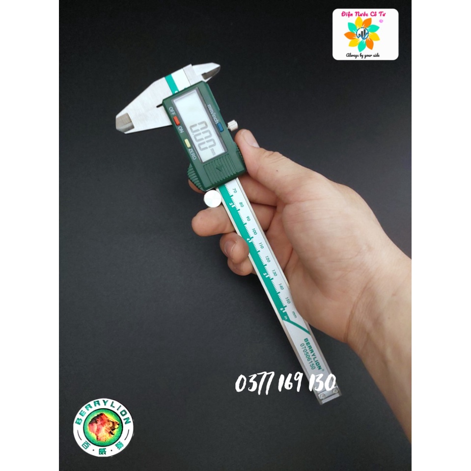 Thước Kẹp Cơ 150mm Cao Cấp Berrylion