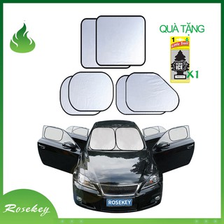 Set 6 tấm chắn cửa kính xe hơi giúp chống nắng tiện dụng SS002