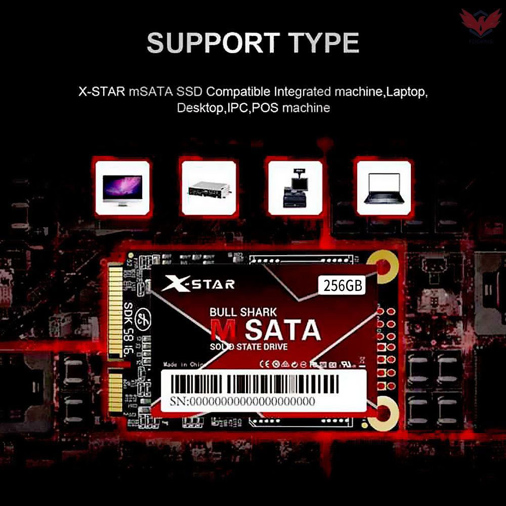 Ổ Đĩa Cứng Fir X-Star Bull Shark Msata Ssd 1.8in Cho Pc Laptop 128gb | BigBuy360 - bigbuy360.vn