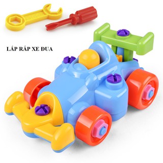 BỘ LẮP RÁP XE VÀ MÁY BAY ĐỒ CHƠI CHO BÉ