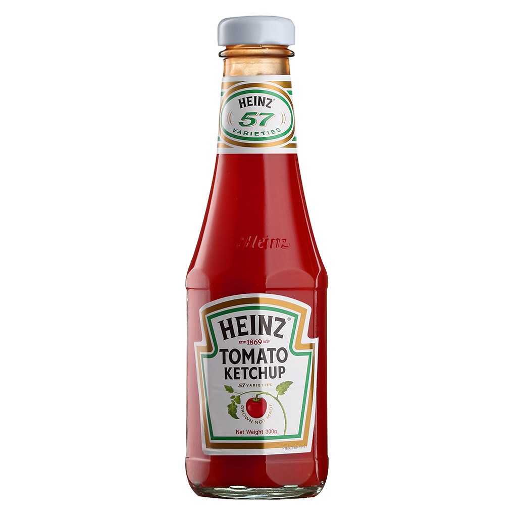 Tương Cà Chua (Ketchup) Heinz 300 gram (Chai Thủy Tinh)