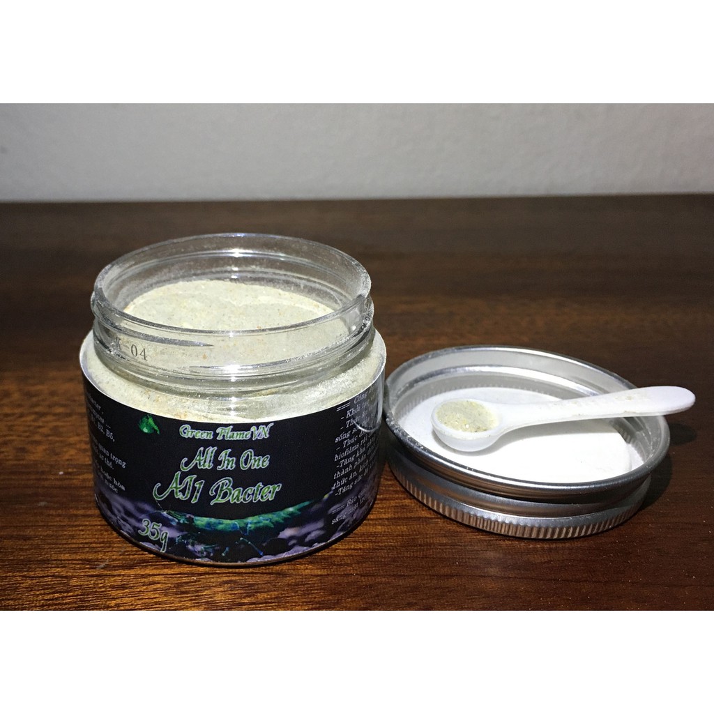 Vi sinh tép, Vi sinh bột đa năng AI1 (ALL IN 1 BACTER): Setup bể thủy sinh, cải thiện nước, kích thích tăng trưởng