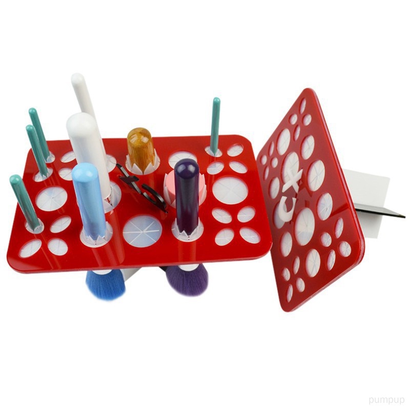Giá Đỡ Cọ Trang Điểm 26 Lỗ Tiện Dụng