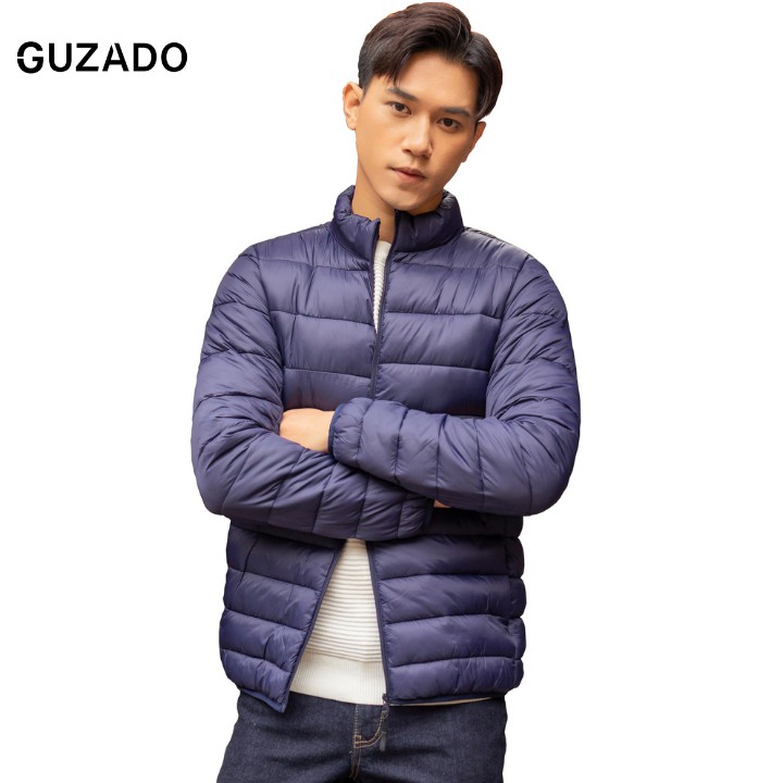 Áo Phao Lông Vũ Nam GUZADO 2 lớp Siêu Nhẹ, Chống Nước,Giữ Ấm Cực Tốt APGZ01 | BigBuy360 - bigbuy360.vn
