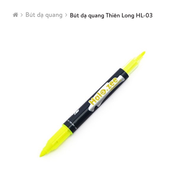 Bút dạ quang Thiên Long HL-03 IB màu nhé Giá bán 1 cây