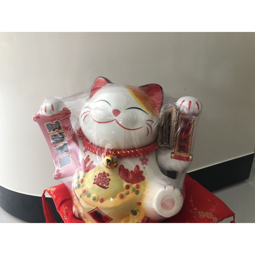 mèo đại phúc - mèo vẫy nhật bản 20cm