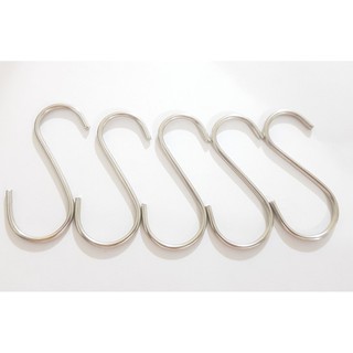 Móc treo đồ inox hình chữ s kích cỡ 6 cm