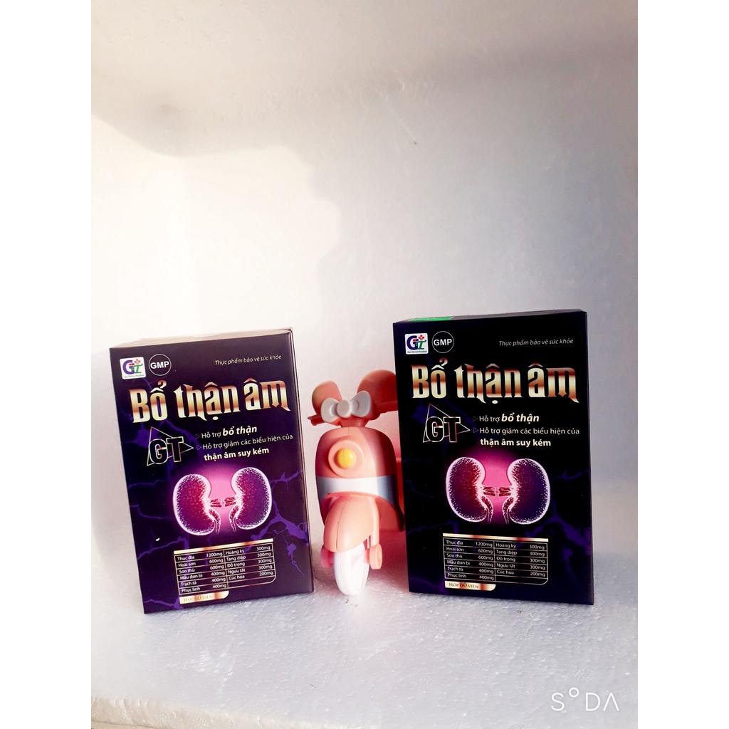 Viên uống BỔ THẬN ÂM GT, dùng cho phụ nữ khả năng sinh lý yếu, đổ mồ hôi trộm, gầy yếu, mệt mỏi, nóng trong