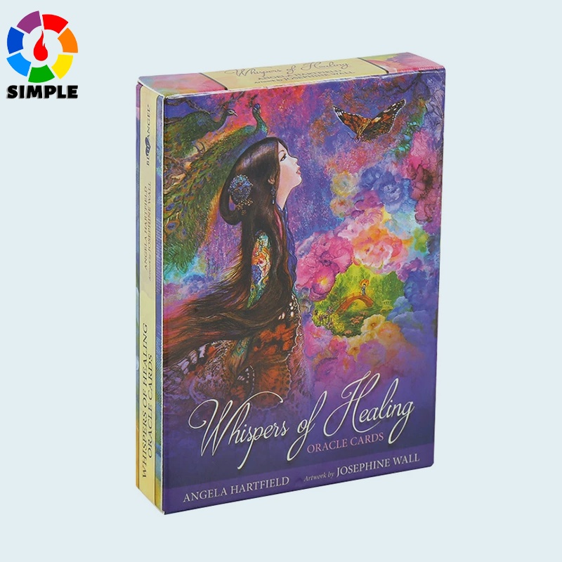 Whispers Of Healing Oracle Bộ Thẻ Bài Tarot Thiết Kế Dễ Thương Chuyên Dùng