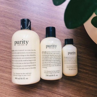 Sữa rửa mặt purity