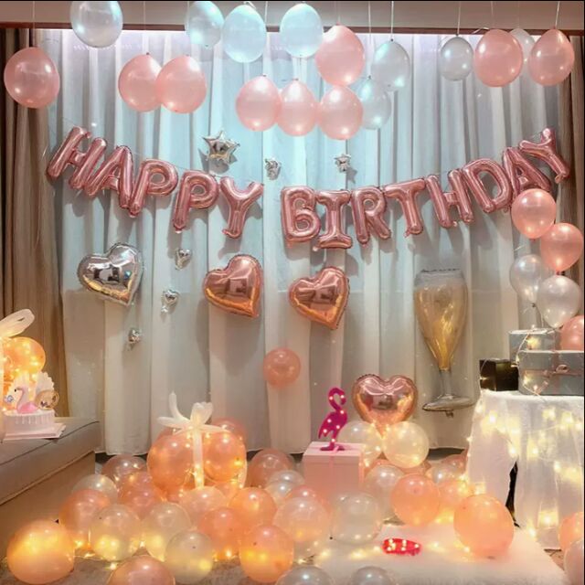 Set bóng bay trang trí sinh nhật n53