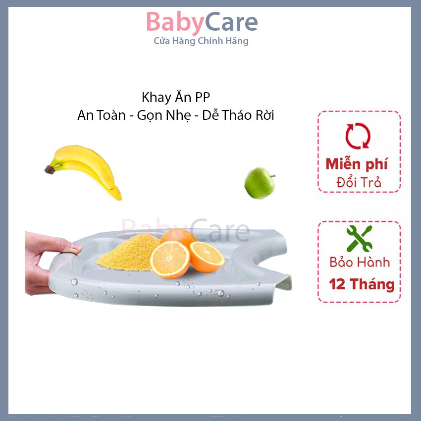 [ Freeship ] Ghế Ăn Dặm BabyCare Dành Cho Bé Full Phụ Kiện Lắp Đặt (Model BB102) - BabyCare