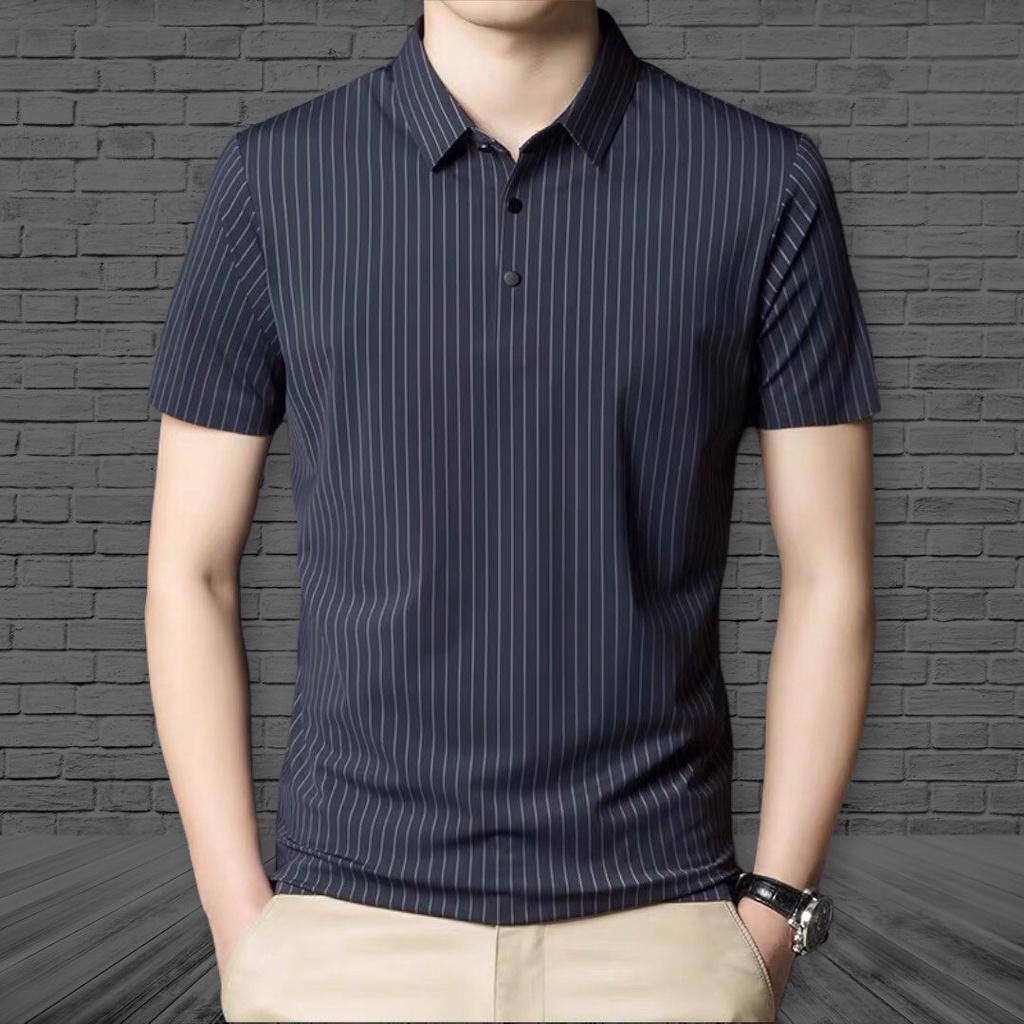 Áo polo nam sọc kẻ cao cấp cực sang trọng - SIÊU HOT 2022